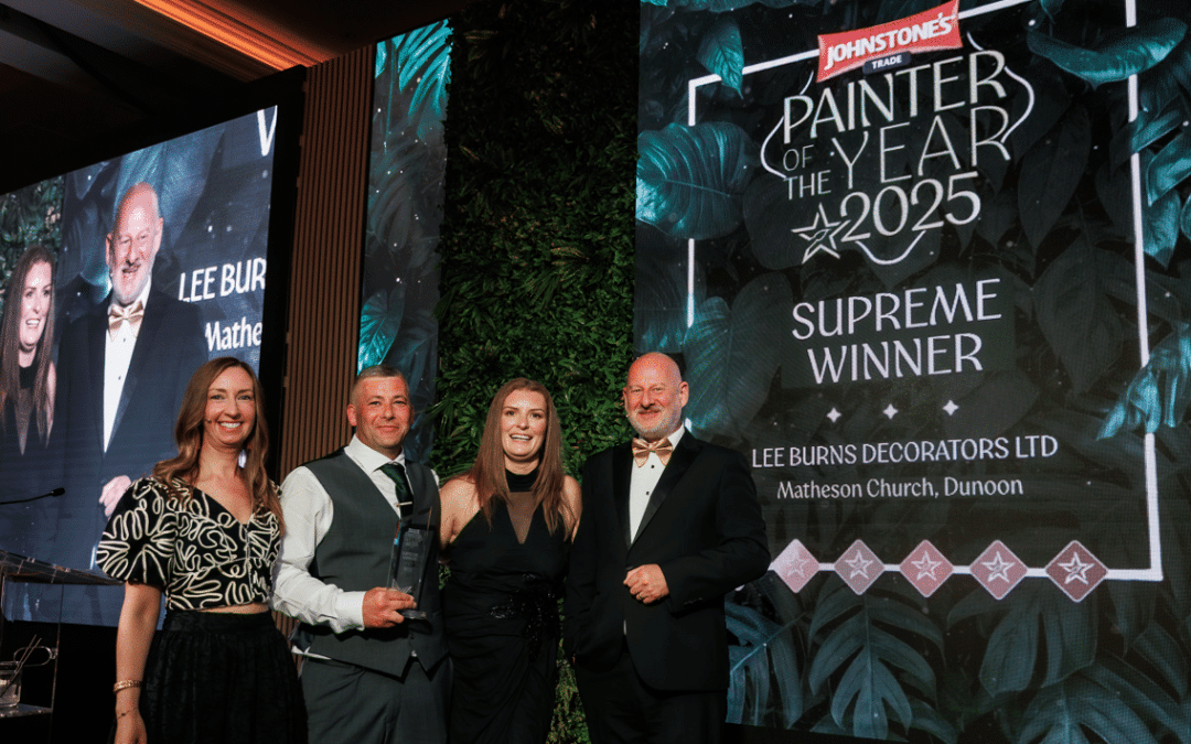 JOHNSTONE’S PAINT Brand by PPG Reveals Winners of Prestigious Johnstone’s Painter of the Year Awards 2025
