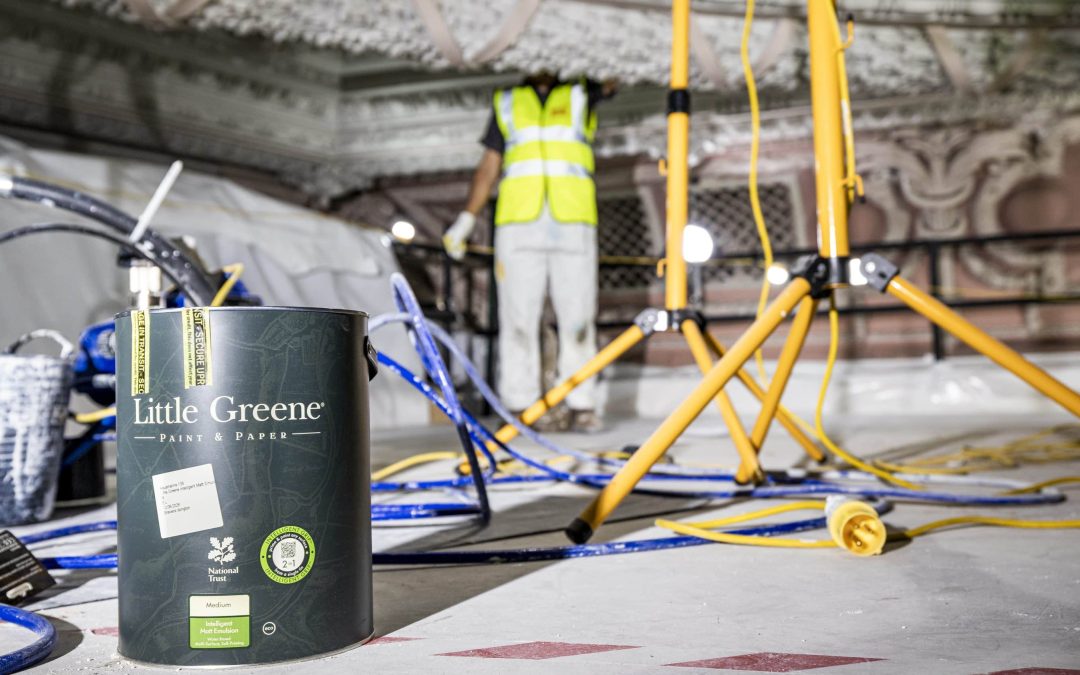 Little Greene Paint Used in Shaftesbury Theatre Restoration