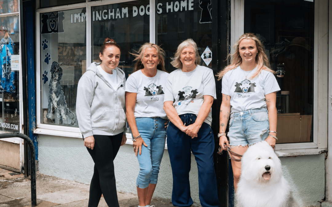 New Leash Of Life For Grimsby Dog Charity Shop Thanks To Dulux Trade
