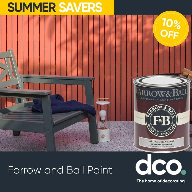 10% Off Farrow and Ball Paint