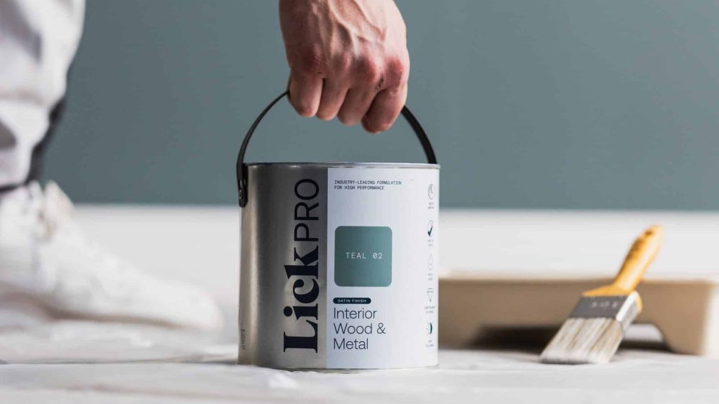 LickPro Satinwood in Teal