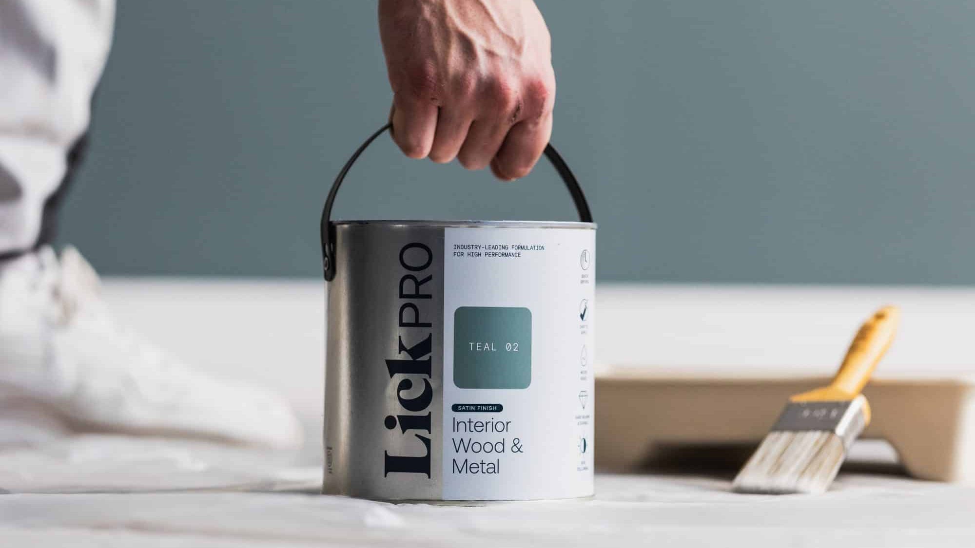 LickPro Satinwood in Teal