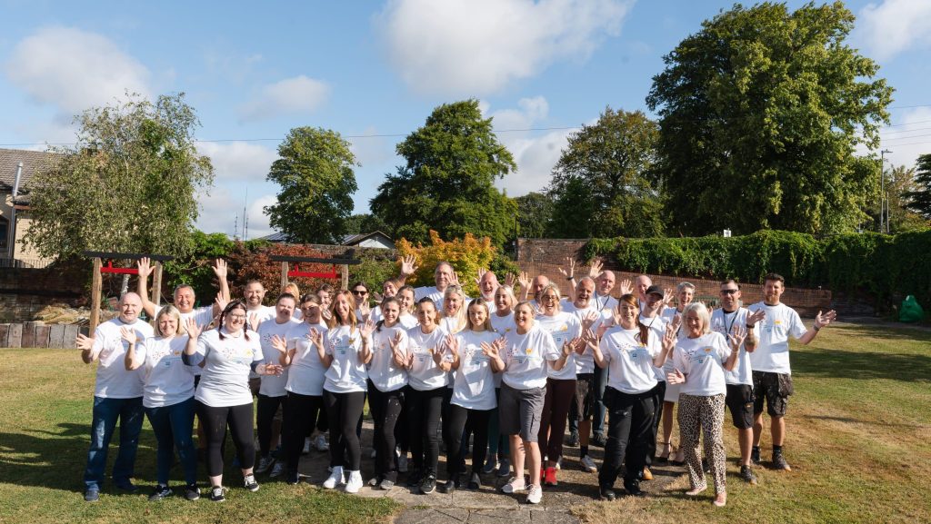 Volunteers at Hollybank